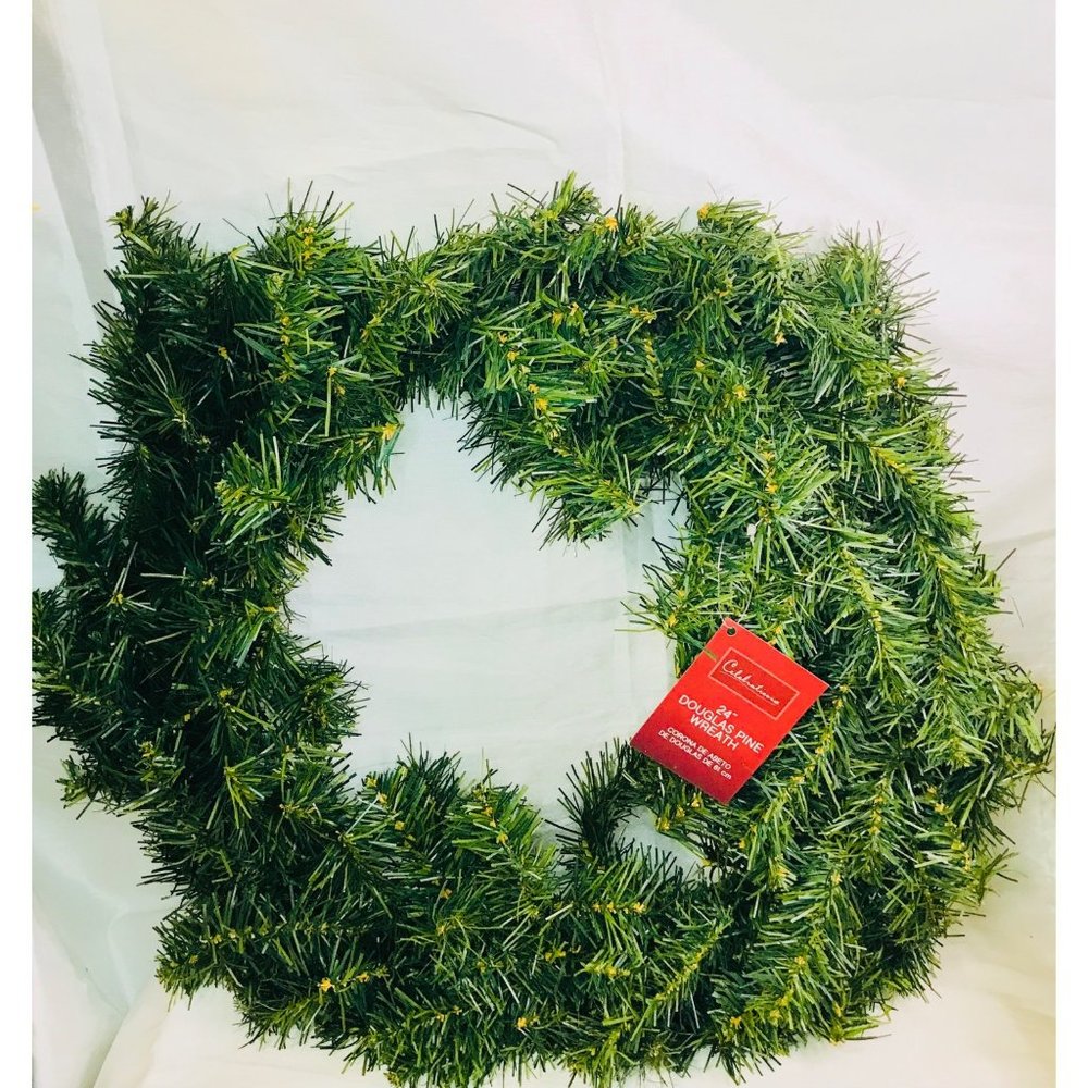24" Celebration Douglas Fir Wreath